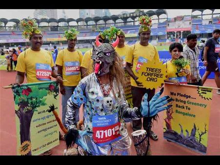 ಚಿತ್ರಗಳಲ್ಲಿ : ಟಿಸಿಎಸ್ ವಿಶ್ವ 10ಕೆ ಮ್ಯಾರಥಾನ್