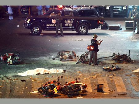 ಬ್ಯಾಂಕಾಕ್ ಬಾಂಬ್ ಸ್ಫೋಟ: 2 ಭಾರತೀಯರ ವಿಚಾರಣೆ