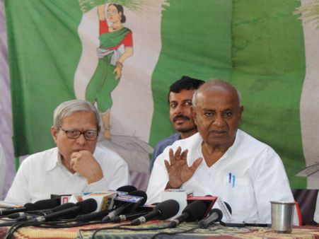 ಬಿಬಿಎಂಪಿಯಲ್ಲಿನ ಮೈತ್ರಿ 5 ವರ್ಷ ಅಂದ್ರು ದೇವೇಗೌಡ್ರು!