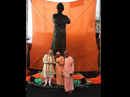 ಸ್ವಾಮಿ ವಿವೇಕಾನಂದ ವ್ಯಕ್ತಿಯಲ್ಲ, ಭಾರತದ ಆತ್ಮ:ಮೋದಿ