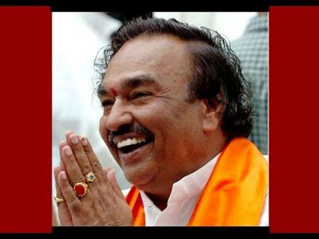 ಮೂರು ಜಿಲ್ಲೆಗಳ ಬಿಜೆಪಿ ವಕ್ತಾರರಾಗಿ ಕೆ ಎಸ್ ಈಶ್ವರಪ್ಪ?