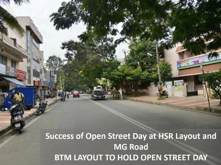 ಬಿಟಿಎಂ ಲೇಔಟ್‌ನಲ್ಲಿ ಶೀಘ್ರದಲ್ಲೇ ಓಪನ್ ಸ್ಟ್ರೀಟ್ ಕಾರ್ಯಕ್ರಮ