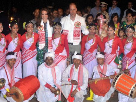 ಚಿತ್ರಗಳು: ಅಸ್ಸಾಂನಲ್ಲಿ ಬ್ರಿಟನ್ ರಾಜ-ರಾಣಿ ಸಫಾರಿ