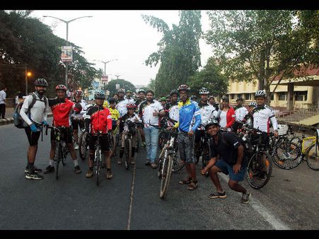 ಮಂಗಳೂರಿನಿಂದ ರಾಜ್ಯದೆಲ್ಲೆಡೆ 'ಹಸಿರು ಉಳಿಸಿ' ಸೈಕಲ್ ಜಾಥಾ