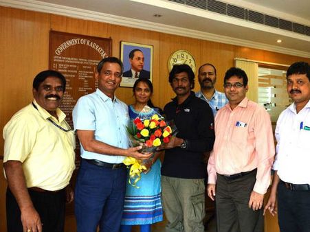 ಎವರೆಸ್ಟ್ ಏರಿದ ಅನುಭವ ಬಿಚ್ಚಿಟ್ಟ ಕೊಪ್ಪಳದ ಪ್ರಭಾಕರನ್