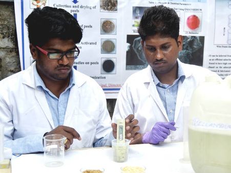 ಕಲುಷಿತ ನೀರಿಗೆ ಜಲಚಿಕಿತ್ಸೆ, ಸಪ್ತಗಿರಿ ವಿದ್ಯಾರ್ಥಿಗಳ ಸಾಧನೆ