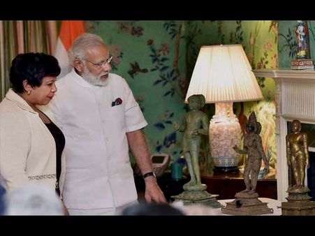 ಅಮೆರಿಕದಿಂದ ಭಾರತಕ್ಕೆ 200 ಅತ್ಯಮೂಲ್ಯ ಕಲಾಕೃತಿ ವಾಪಸ್