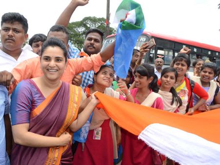 ಸ್ವತಂತ್ರ ಸಂಗ್ರಾಮದಲ್ಲಿ ಬಿಜೆಪಿ, ಆರೆಸ್ಸೆಸ್ ಭಾಗವಹಿಸಿಲ್ಲ: ರಮ್ಯಾ