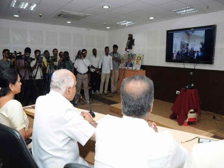 ಅಮೆರಿಕಾ ಕನ್ನಡಿಗರಲ್ಲಿ ಬಿಎಸ್ವೈ ವಿಡಿಯೋ ಕಾನ್ಫರೆನ್ಸ್ ಮೂಲಕ ಮನವಿ