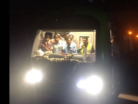 ಮೆಟ್ರೋ : ನ್ಯಾಷನಲ್ ಕಾಲೇಜು-ಯಲಚೇನಹಳ್ಳಿ ಪ್ರಾಯೋಗಿಕ ಸಂಚಾರ