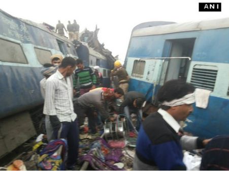 ಕಾನ್ಪುರ ಬಳಿ ರೈಲು ದುರಂತ, ಸಾವಿನ ಸಂಖ್ಯೆ 100ಕ್ಕೆ ಏರಿಕೆ