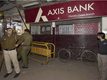 ಆಕ್ಸಿಸ್ ಬ್ಯಾಂಕ್ ನ 20 ನಕಲಿ ಖಾತೇಲಿ 60 ಕೋಟಿ ಪತ್ತೆ