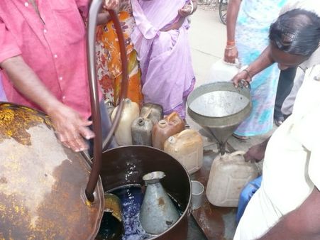 ಸ್ವಚ್ಛನಗರಿ ಮೈಸೂರಿನಲ್ಲಿ ಸೀಮೆಎಣ್ಣೆಗೆ ಭಾವಪೂರ್ಣ ಶ್ರದ್ಧಾಂಜಲಿ!