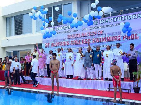 ಮಂಗಳೂರಿನಲ್ಲಿ ಒಲಿಂಪಿಕ್ಸ್ ಮಾದರಿಯ ಈಜುಕೊಳ ಲೋಕಾರ್ಪಣೆ