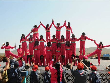 ಮೈಸೂರಿನ ಜಾಂಬೂರಿ ಉತ್ಸವದಲ್ಲಿ ಮೈನವಿರೇಳಿಸುವ ಸಾಹಸ