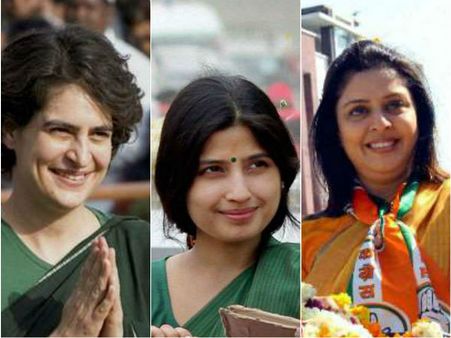 ಪಂಚರಾಜ್ಯ ಚುನಾವಣಾ ಪ್ರಚಾರಕ್ಕೆ ಮಹಿಳಾ ಮಣಿಗಳ ಗ್ಲಾಮರ್