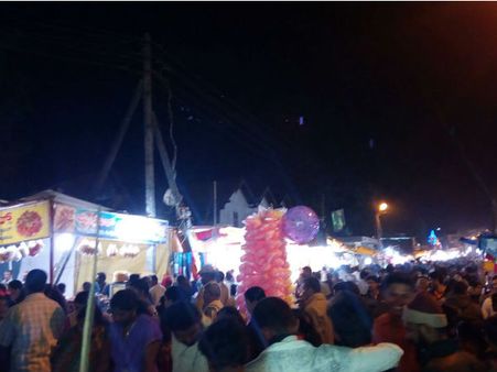 ತೀರ್ಥಹಳ್ಳಿ ರಾಮೇಶ್ವರ ದೇಗುಲದ ಅದ್ಧೂರಿ ತೆಪ್ಪೋತ್ಸವ