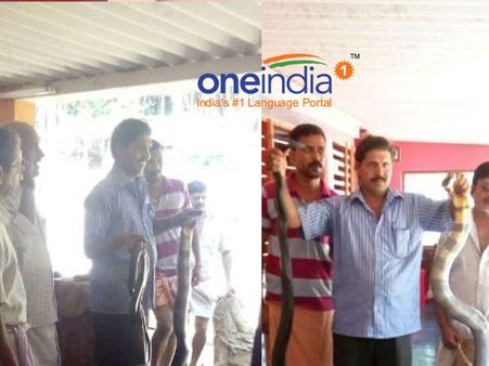 ಕುಂದಾಪುರ: ಮನೆಯೊಂದರಲ್ಲಿ ಭುಸ್ಸೆಂದ ಕಾಳಿಂಗ ಸರ್ಪ