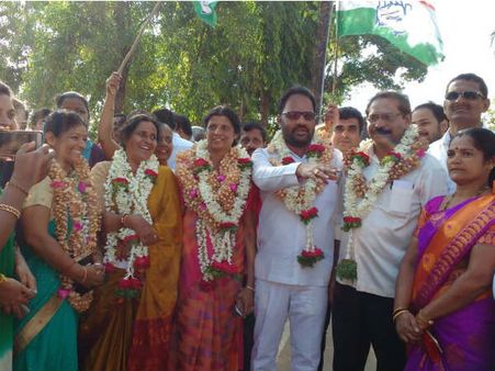 ನಗರಸಭೆ ಉಪಚುನಾವಣೆ: ಕಾಂಗ್ರೆಸ್ ಭರ್ಜರಿ ಜಯಭೇರಿ