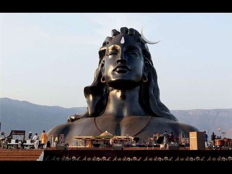 ಮೋದಿ ಅನಾವರಣ ಮಾಡಿದ 'ಆದಿಯೋಗಿ'ಯ ಆಕರ್ಷಕ ಚಿತ್ರಗಳು
