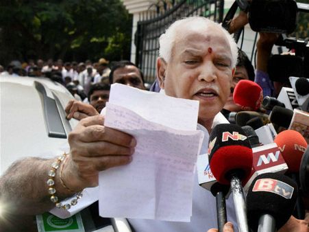 ಸಿದ್ದರಾಮಯ್ಯ ರಾಜೀನಾಮೆ ನೀಡಿದರೆ ಮಾತ್ರ ನನಗೆ ಸಮಾಧಾನ – ಬಿಎಸ್ವೈ