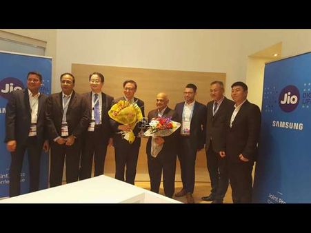 ಭಾರತಕ್ಕೆ 5ಜಿ, ರಿಲಯನ್ಸ್ ಜಿಯೋ- ಸ್ಯಾಮ್ ಸಂಗ್ ಗೆ ಪ್ರಶಸ್ತಿ