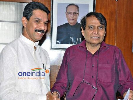 ತಿಂಗಳೊಳಗೆ ಕುಡ್ಲ ಎಕ್ಸ್ ಪ್ರೆಸ್ ರೈಲು ಸಂಚಾರ: ಸುರೇಶ್ ಪ್ರಭು