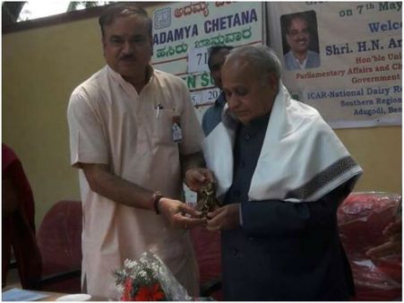 ಭಾರತವನ್ನು ಸಾವಯವ ಕೃಷಿ ದೇಶವಾಗಿಸುವುದೇ ನಮ್ಮ ಗುರಿ - ಅನಂತ್ ಕುಮಾರ್