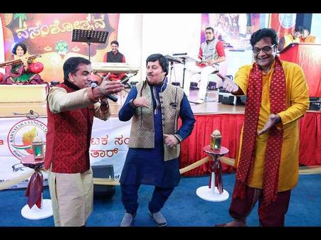 ದೋಹಾ ಕನ್ನಡಿಗರ ನಲಿದಾಡಿಸಿದ ಶ್ರೀನಾಥ್, ರವಿಶಂಕರ್