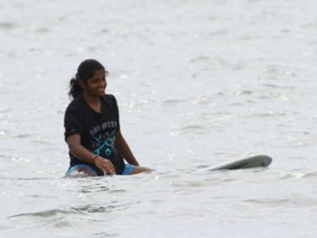 ವಿಶ್ವ ಸರ್ಫಿಂಗ್ ಪ್ರಶಸ್ತಿ ಗೆದ್ದ ಮುಲ್ಕಿಯ ತನ್ವಿ ಜಗದೀಶ್