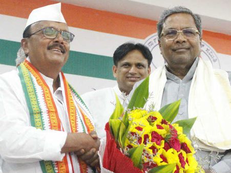 ಅಳಂದ ಶಾಸಕ ಬಿ ಆರ್ ಪಾಟೀಲ್ ಅಧಿಕೃತವಾಗಿ ಕಾಂಗ್ರೆಸ್ ಸೇರ್ಪಡೆ