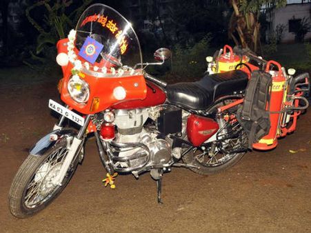 ಪುತ್ತೂರಿಗೆ ಬಂತು ಅಗ್ನಿ ಶಮನ ಮಿಸ್ಟ್‌ ತಂತ್ರಜ್ಞಾನ ಬೈಕ್‌!