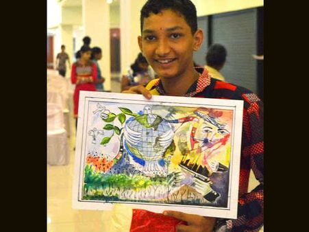 ಮಕ್ಕಳ ಕುಂಚಗಳಲ್ಲಿ ಅರಳಿದ 'ವಿಶ್ವ ಪರಿಸರ ದಿನಾಚರಣೆ'ಯ ಚಿತ್ರಗಳು