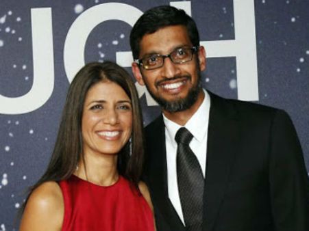 ಖಾಲಿ ಜೇಬಿನಲ್ಲಿ ಹುಟ್ಟಿದ ಗೂಗಲ್ ಸಿಇಒ ಸುಂದರ್ ಪಿಚೈ ಪ್ರೇಮ ಕಥೆ