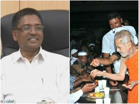 ಶ್ರೀಕೃಷ್ಣ ಮಠದಲ್ಲಿ ಇಫ್ತಾರ್, ಪೇಜಾವರ ಶ್ರೀ ಕಾರ್ಯಕ್ಕೆ ಉಗ್ರಪ್ಪ ಶ್ಲಾಘನೆ