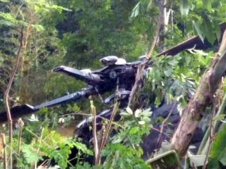 ನಾಪತ್ತೆಯಾಗಿದ್ದ ಸೇನಾ ಹೆಲಿಕಾಪ್ಟರ್ ಅವಶೇಷ ಪತ್ತೆ: ಸಿಬ್ಬಂದಿ ಸಾವು