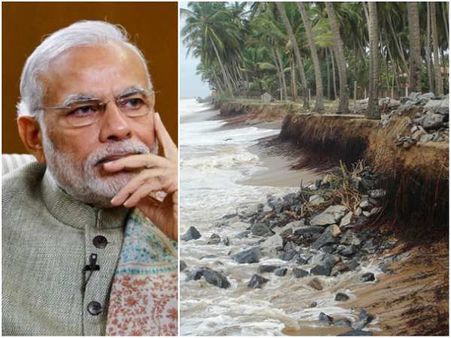 ಕಡಲ್ಕೊರೆತಕ್ಕೆ ಸಮಸ್ಯೆ ಬಗ್ಗೆ ಬರೆದಿದ್ದ ಪತ್ರಕ್ಕೆ ಪ್ರಧಾನಿ ಕಚೇರಿಯಿಂದ ಸ್ಪಂದನೆ