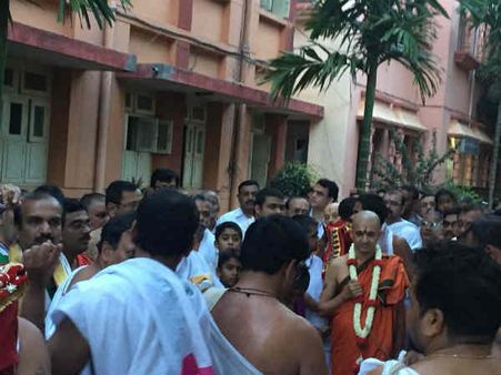 ಪಲಿಮಾರು, ರಾಘವೇಶ್ವರ ಶ್ರೀಗಳ ಚಾತುರ್ಮಾಸ ವೃತ ಆರಂಭ