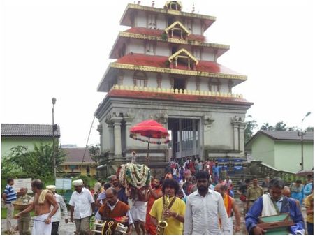 ಭಾಗಮಂಡಲದಲ್ಲಿ ಸಂಭ್ರಮದ ಜರಗಿದ ಪೊಲಿಂಕಾನ ಉತ್ಸವ