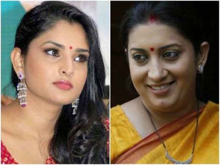 ಕೇಂದ್ರ ಸಚಿವೆ ಸ್ಮತಿ ಇರಾನಿಗೆ ಟ್ವಿಟ್ಟರ್ ನಲ್ಲಿ ಟಾಂಗ್ ಕೊಟ್ಟ ರಮ್ಯಾ