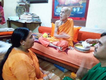 ಉಡುಪಿಯ ಶ್ರೀ ಕೃಷ್ಣ ಮಠಕ್ಕೆ ಸಚಿವೆ ಉಮಾ ಭಾರತಿ ಭೇಟಿ