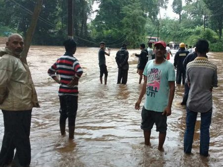 ಧರ್ಮಸ್ಥಳ, ಕುಕ್ಕೆ ಸುಬ್ರಹ್ಮಣ್ಯದ ರಾಜ್ಯ ಹೆದ್ದಾರಿಯ ಕಿರುಸೇತುವೆ ಜಲಾವೃತ