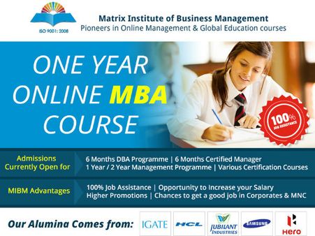 ಆನ್ ಲೈನ್ ಎಂಬಿಎ ಕೋರ್ಸ್ ಮಾಡಿ, ಹಣ ಕಂತಿನಲ್ಲಿ ಕಟ್ಟಿ