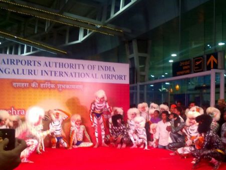 ಪ್ರಪ್ರಥಮ ಬಾರಿಗೆ ಮಂಗಳೂರು ವಿ. ನಿಲ್ದಾಣದಲ್ಲಿ ದಸರಾ ಸಂಭ್ರಮ