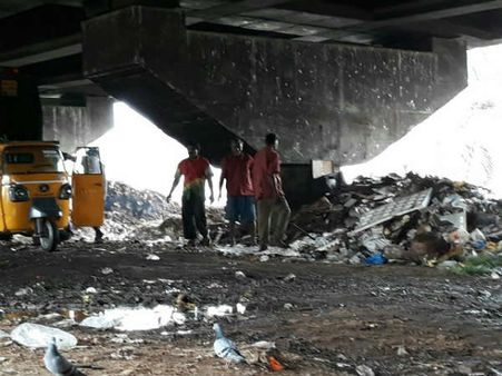 ಪರಮ ದುರವಸ್ಥೆಯ ಆಗರ ಲಗ್ಗೆರೆ ಸೇತುವೆ ಅಕ್ಕಪಕ್ಕ