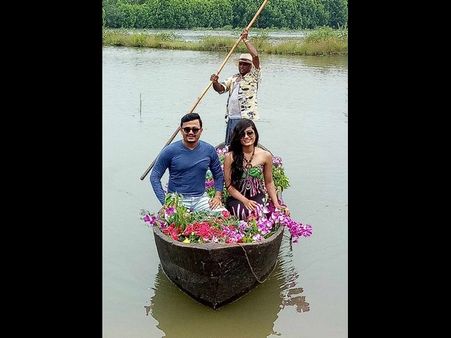 ಉತ್ತರ ಕನ್ನಡದ ಸುಂದರ ತಾಣಗಳಲ್ಲಿ ಗಣೇಶ್, ರಶ್ಮಿಕಾರ ‘ಚಮಕ್’ ಶೂಟಿಂಗ್