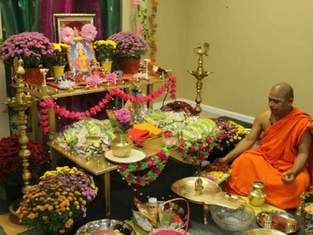 ನ್ಯೂಜೆರ್ಸಿ ಆದಿಚುಂಚನಗಿರಿ ಮಠದಲ್ಲಿ ಸಂಭ್ರಮದ ದೀಪಾವಳಿ!