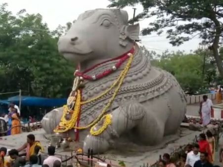 ಚಾಮುಂಡಿ ಬೆಟ್ಟದ ಕಪ್ಪು ನಂದಿಯು ಬಿಳಿಯಾಗಿದ್ದು ಹೇಗೆ?