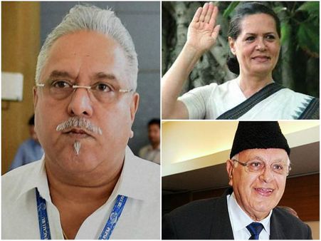 ಮಲ್ಯ ಕೃಪೆಗೆ ಪಾತ್ರರಾಗಿದ್ದರೆ ಸೋನಿಯಾ, ಫಾರೂಕ್?