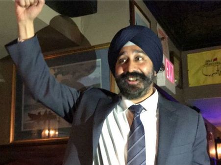 ನ್ಯೂಜೆರ್ಸಿಯ ಮೊದಲ ಸಿಖ್ ಮೇಯರ್ ರವೀಂದರ್ ಭಲ್ಲ